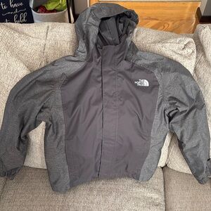 The north face boys rain jacket